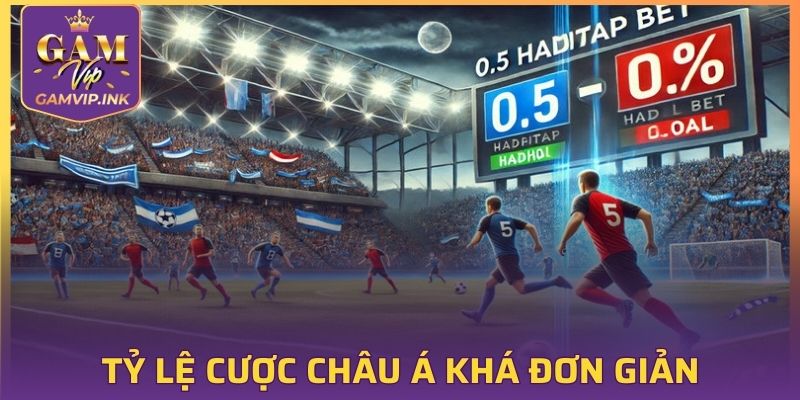 Tỷ lệ cược Châu Á khá đơn giản, lựa chọn lý tưởng cho bạn